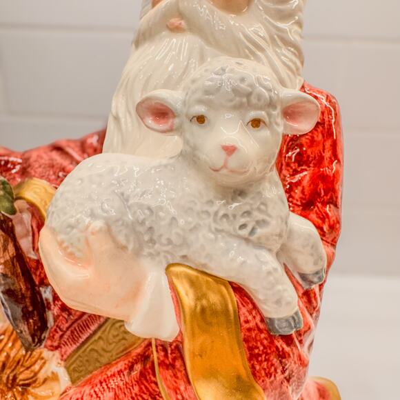 1995 Musical Peaceful Kingdom Santa-Christmas Around the World by House of Lloyd - Picture 6 of 10